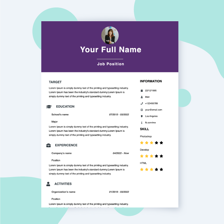 Resume Style 1